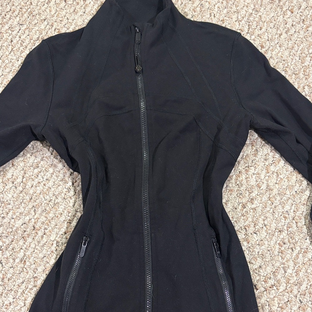 Lululemon Black Define Jacket Size 6